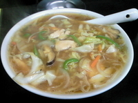 「とりそば 750円」@中華 藤亭の写真