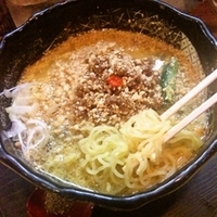 「担々麺（大盛） 780円+100円=880円」@豆でっぽうの写真