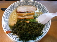 「岩海苔塩ラーメン 714円」@丸源ラーメン 本郷台店の写真