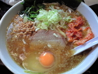 「バクダンラーメン」@らーめん 明日香の写真