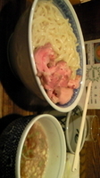 「つけ麺（大盛500g）+チャーシュー（別皿）」@燦燦斗の写真