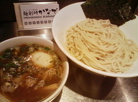 「味玉つけ麺（中盛300g）」@麺創研かなで 府中本店の写真