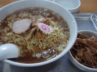 「メンマラーメン（700円）」@赤坂味一の写真