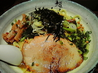 「煮干と山葵の和え麺（中盛り） 850円 ※春の限定」@麺屋 利休の写真