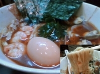 「魚介味噌ラーメン 880円 +味玉100円 +半ライス50円」@麺屋 優創の写真