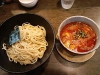 「辛つけ麺大盛り」@らーめん楓の写真