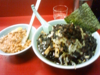 「スペシャルWラーメン+メンマ」@ラーメンショップ さつまっ子の写真