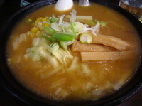 「とろーりチーズ味噌らぁめん（1000円）」@らーめん大草原 本店の写真