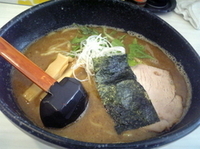 「豚骨らーめん」@めん屋 沙楽の写真