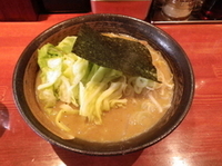 「味噌らーめん+キャベツ」@北海道らーめん 楓 平和島店の写真