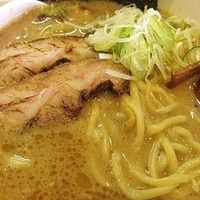 「ラーメン（太麺） 650円」@ラーメン長山の写真