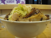 「豚W 小（野菜）」@らーめん 影武者 外伝の写真