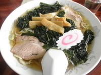 「わかめラーメン 「550円」」@やまや食堂の写真