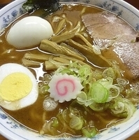 「コク中華そば（玉子トッピング）」@東池袋大勝軒 弁天店の写真