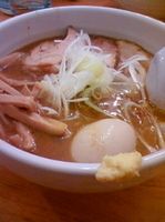 「味噌ラーメン大盛り+半チャーシュー+味玉+ライス」@麺処 慶の写真