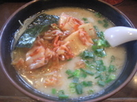 「博多キムチラーメン」@博多ラーメン 長浜や 阿佐ヶ谷店の写真