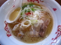 「音麺酒家 楽々xらーめん こてつ（800-50=750円）」@お台場ラーメンPARKの写真