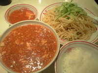 「【月曜限定】麻醤麺（850円）+特盛（120円）+定食（170円」@蒙古タンメン 中本 目黒店の写真