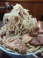 「ブタ入りラーメン（1,000円）+麺ちょい増し（150円）（ヤサ」@ラーメン富士丸 明治通り都電梶原店の写真