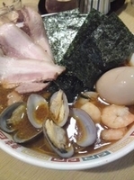 「魚介味噌ラーメン+味玉+チャーシュー」@麺屋 優創の写真