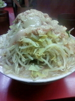 「大豚（ヤサイマシマシ、ニンニク、アブラ）」@ラーメン二郎 大宮店の写真
