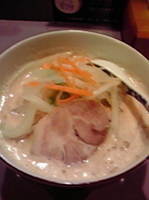 「豆乳味噌らあめん」@やきやの写真