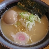 「味玉とりそば640円+特濃80円」@麺屋 ざくろの写真