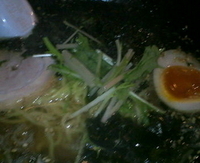 「塩めん + 岩のり」@どくろ房の写真