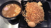 「焼きもりめん伊勢海老の滴（900円）+味玉（トッピング券）」@四代目 けいすけの写真