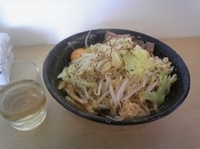 「まぜみそ（クーポン￥500+中もり￥50）」@中華そば・特製もりそば 満帆 伊勢崎店の写真