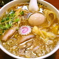 「醤油 特製江戸前煮干中華そば 900円」@江戸前煮干中華そば きみはんの写真