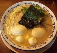 「たまごバカラーメン:900円」@なんでんかんでん 東京本店の写真