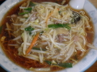 「サンマーメン（450円）特盛（100円）」@天華の写真