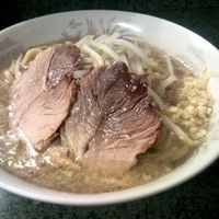 「小ラーメン （ニンニク）」@ラーメン二郎 新宿小滝橋通り店の写真