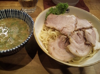 「チャーシューつけ麺（大）」@麺や 輝 大阪本店の写真
