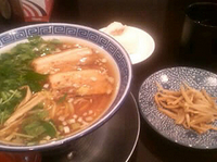 「らあめん+メンマ」@東京らあめんタワー 芝大門本店の写真