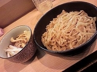 「つけ麺昆布醤油850円」@小麦と肉 桃の木の写真