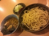 「つけ麺+特製海老辛味??720+100円」@盛極軒の写真