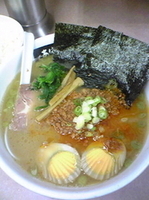 「ピリ辛ラーメン」@横浜ラーメン あばん 上尾西口駅前店の写真