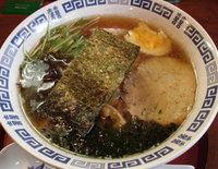 「しょうゆ六三四(中細ちぢれ麺、¥700)」@麺BAR’S CLUB 六三四八の写真