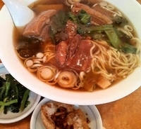 「豚の角煮麺(680円)」@らーめん三国の写真