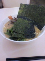 「ラーメン のり増し」@横濱家系とんこつらぁめん 盛家の写真