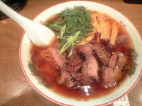 「かしわそば（並）」@中華そば 坂本 新横浜ラーメン博物館店の写真