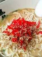 「とんこつらーめん」@とんこつラーメン 博多風龍 渋谷店の写真