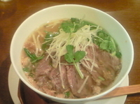 「”ヌァ”（牛頬チャーシューのあっさり醤油フォー）（780円）」@アジアンヌードル展の写真