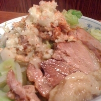 「豚麺=中華そば（￥650）+限定（￥100）、但し14時以降、1」@飯田橋大勝軒の写真