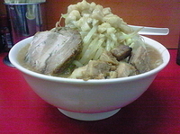 「ラーメン（野菜アブラ、カラメ）」@モッコリ豚の写真
