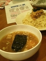 「竹の子つけ麺 730円」@手打ちつけ麺 欣家の写真