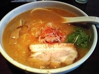 「辛味噌ラーメン（850円）」@ぁ. ガッチャ麺の写真