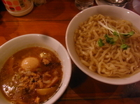 「あつもり（大盛+煮玉子）」@つけめんTETSU 京都拉麺小路店の写真